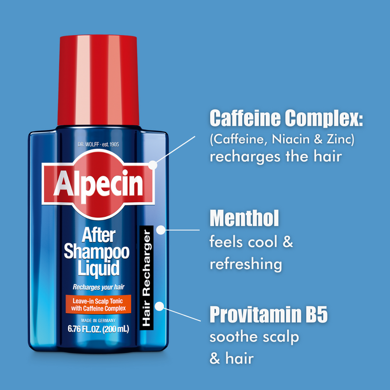 Alpecin After Shampoo Liquid - Original Formula For All Men