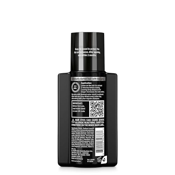 Alpecin Gray Attack Caffeine & Color Shampoo, 6.76 Fl Oz